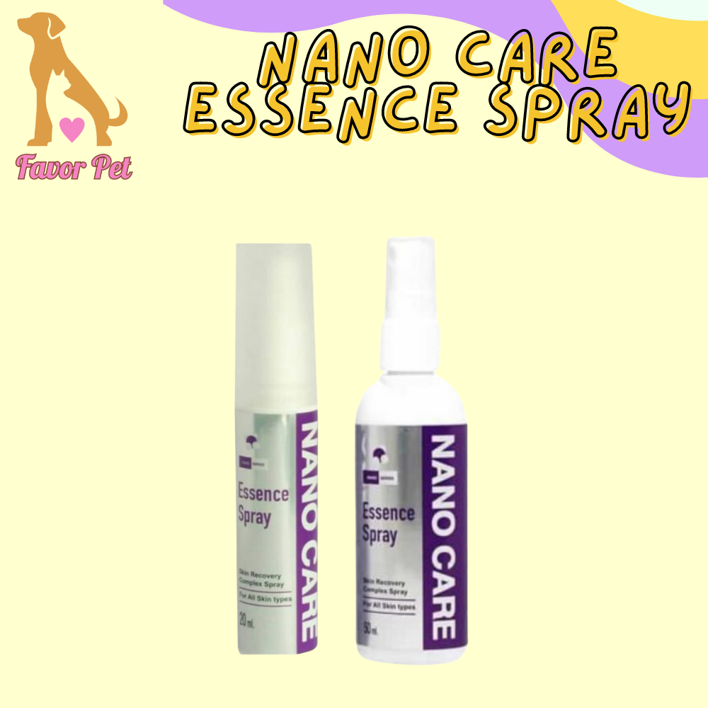 Nano care spray (แพ็คเกจใหม่) นาโนแคร์ สเปรย์สำหรับสัตว์เลี้ยง