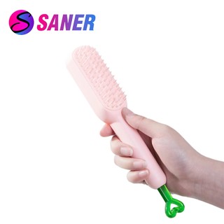SANER หวีผม ไม่มีเส้นผมที่ตกค้าง หวีนวดผม รุ่นใหม่ล่าสุด