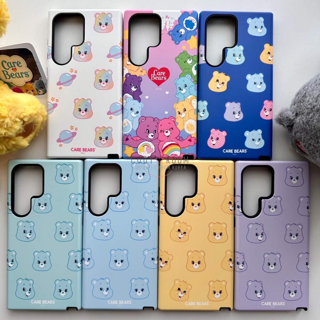 พร้อมส่ง Care Bearsเคส Face Pattern Bumper Case