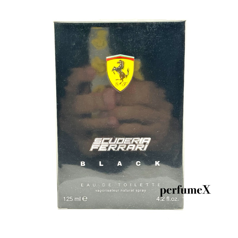 น้ำหอม Ferrari black edt 125ml กล่องซีล