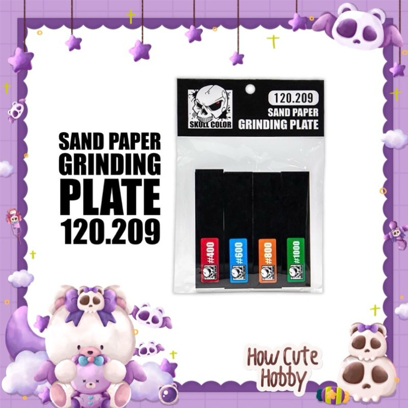 SKULL Sanding Paper Grindnig Plate