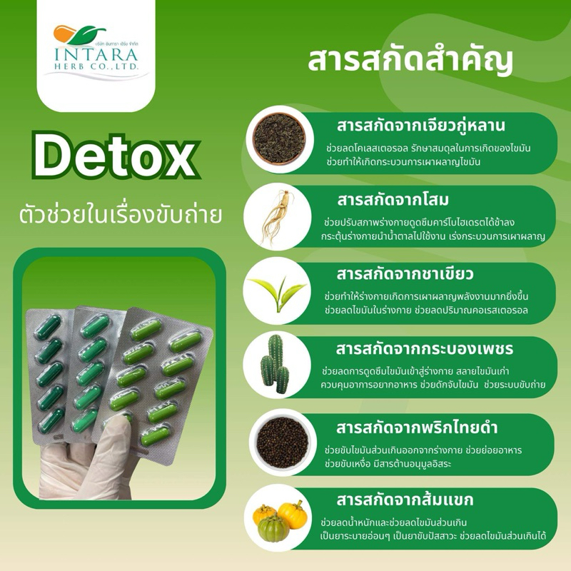 ดีท็อกซ์ สูตรของทางโรงงาน มีให้เลือกถึง 3 สูตร เริ่มต้นเพียง 200.-เท่านั้น - รูปที่ 7