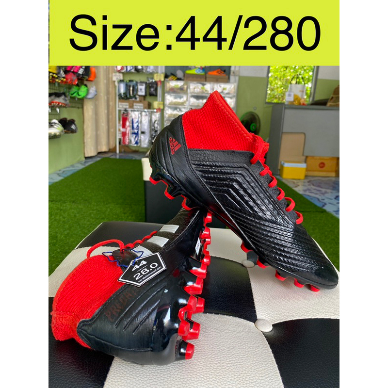 Adidas Predator  Size:44/280 รองเท้าสตั๊ดมือสองของแท้ทั้งร้าน