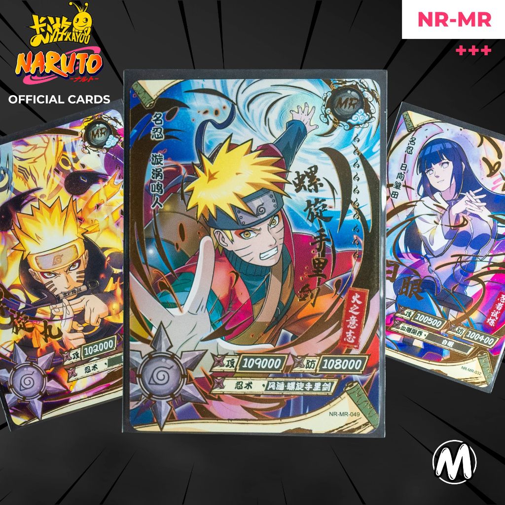 การ์ดนารูโตะ Naruto Kayou Official Cards - Singles Cards - MR-002 MR-022 MR-031 MR-032 MR-049