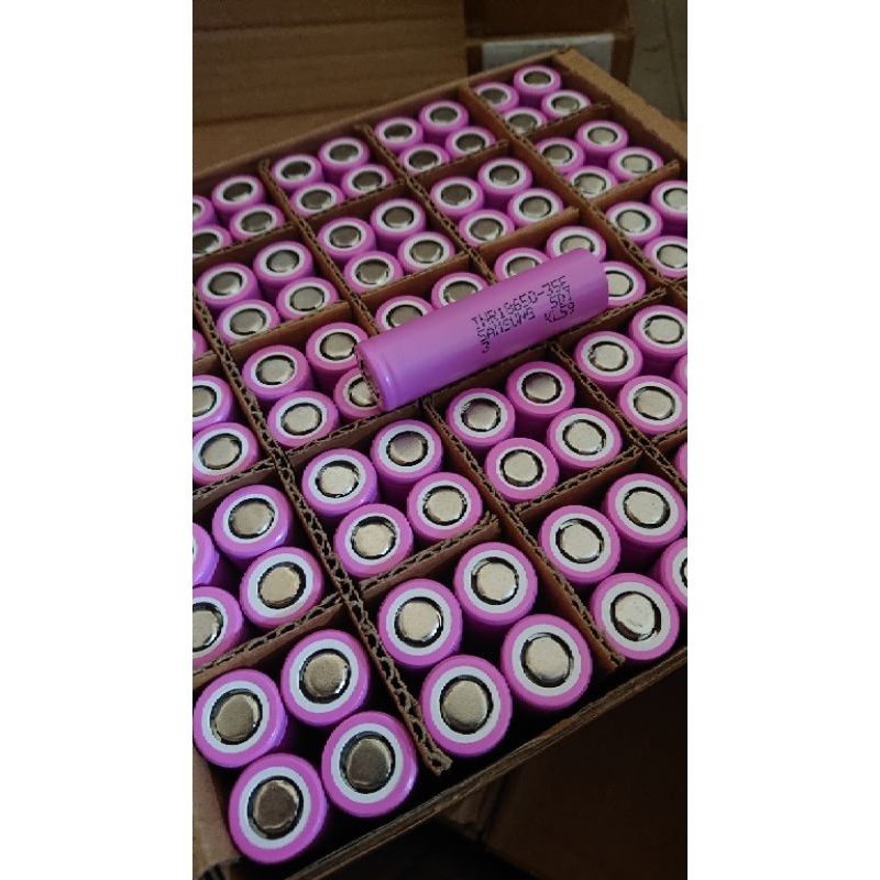 แบตเตอรี่​ลิเธียม​ ถ่าน18650​ เกรด2600mAh