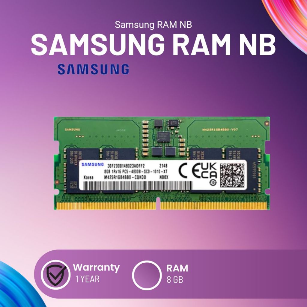 Samsung RAM NootBook 8 GB