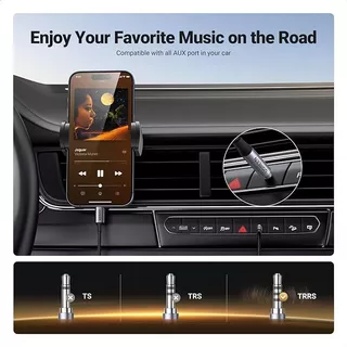UGREEN รุ่น 35056 USB-C M to AUX 3.5mm M Audio Cable (With chip) 1m