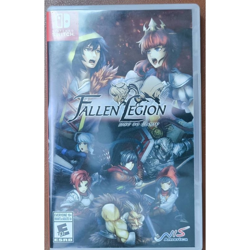 NSW Fallen Legion Nintendo Switch 
แผ่นเกมส์แท้
มือสอง ของแท้คะ