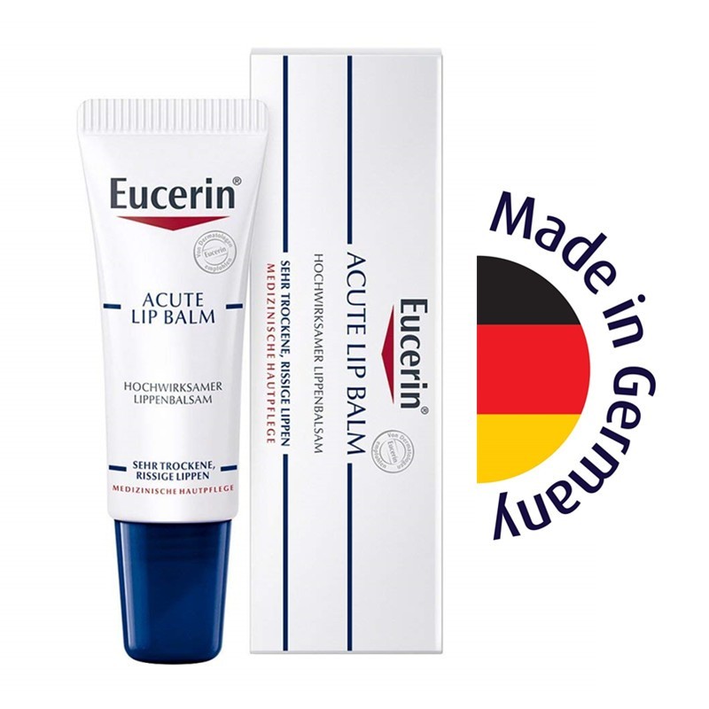 Eucerin ยูเซอริน ลิป แอคทีฟ เอสพีเอฟ บาล์ม ACUTE LIP BALM 10ML