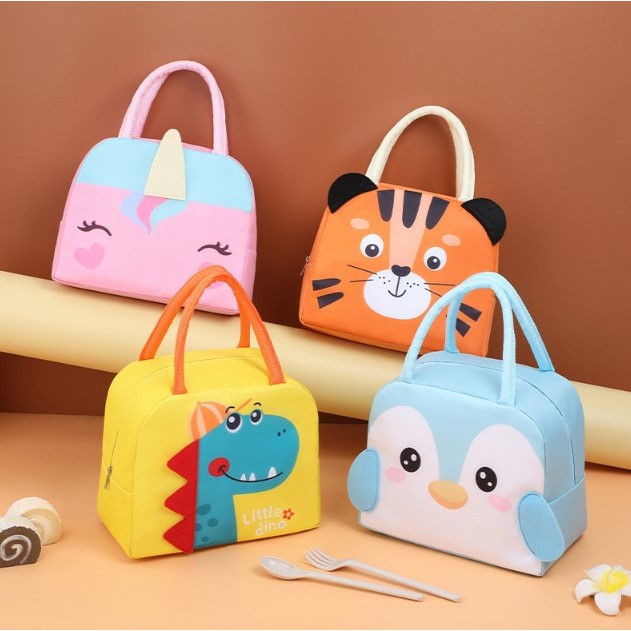 (พร้อมส่ง) กระเป๋าผ้าเคลือบ รุ่น "KC" เก็บความร้อน กระเป๋าเก็บความเย็น กระเป๋าเก็บอุณหภูมิ