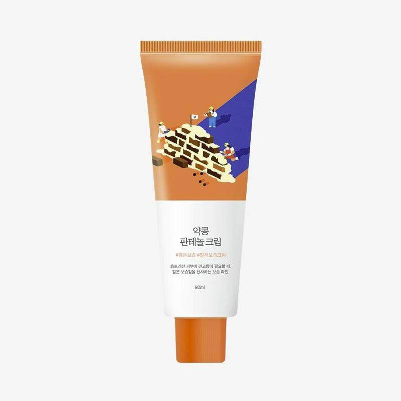 [สินค้าของแท้100% พร้อมส่ง] ROUND LAB  Soybean Panthenol Cream 80ml