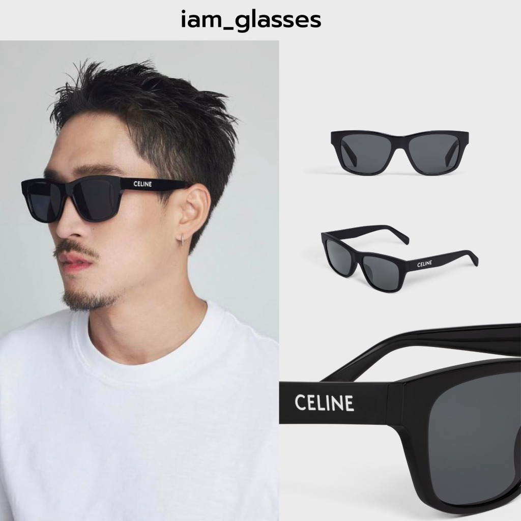แว่น CELINE กันแดด รุ่น Monochroms 05 รหัสCL40249U ของแท้รับประกัน1ปี แถมกระเป๋าหนังสีขาว