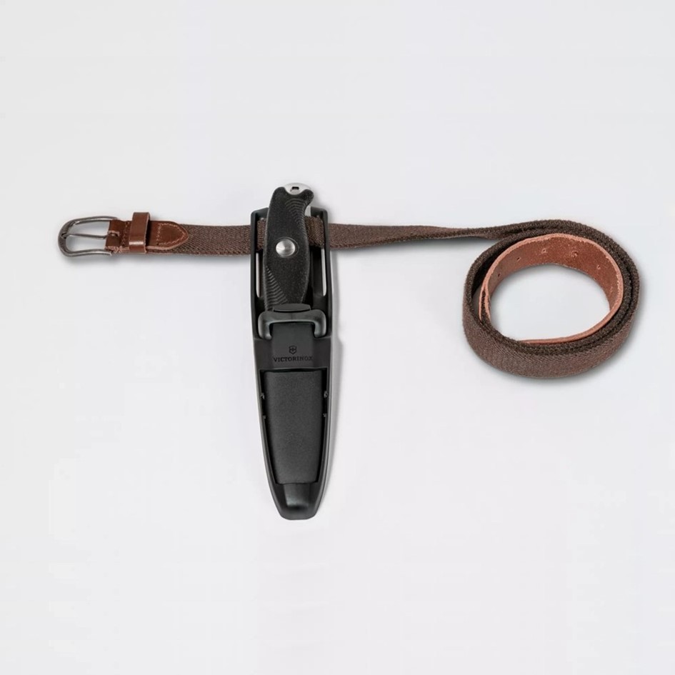 Victorinox Venture Pro Fixed-Blade Knife with Sheath and Belt Carry Loop (3.0903.3F) | มีดพก เดินป่า พร้อมฝักและสายคล้อง — صورة 5
