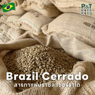 [💥กระสอบ 5 kg💯] สารกาแฟ Brazil Cerrado NY2 Green Bean . สั่งซื้อเกิน 20kg. ทักแชท PT.KoffRoad