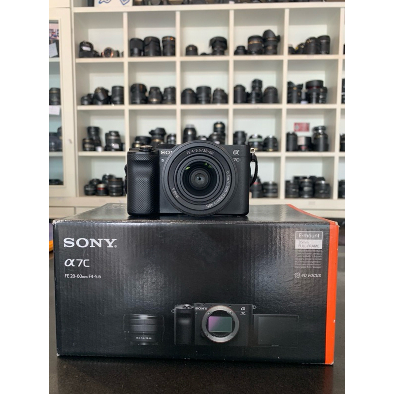 Sony a7C +kit 28-60 F4-5.6. อุปกรณ์ ครบกล่อง แบต ที่ชาร์จ สายคล้อง  📌อดีต0 ❤️ชต 12832