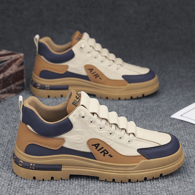 Luckkyshoes โคตรเท่ห์ รองเท้าผ้าใบคุณผู้ชาย ดีไซน์แฟชั่นมากๆ บอกเลยว่าเห็นปุ๊ปต้องกดสั่งเพราะดีไซน์มันสวยวัสดุหนังเทียม