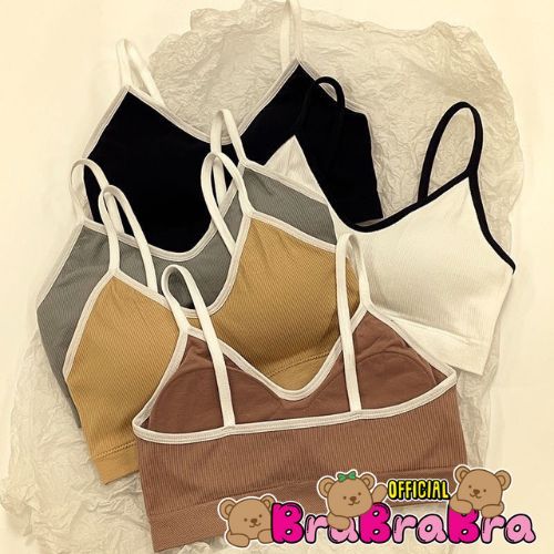 𝑩𝒓𝒂𝑩𝒓𝒂𝑩𝒓𝒂 #bra-252 สปอร์ตบรา สายเดี่ยว ฟองน้ำถอดได้