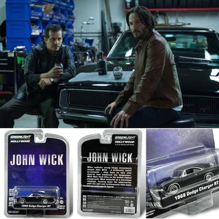 Greenlight | Ford Mustang BOSS & Dodge Charger RT & Chevelle SS & Phymouth Cuda & Taxi จากหนัง John Wick สเกล 1:64