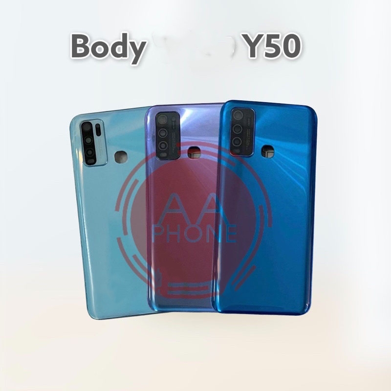 บอดี้ Y50 เคสกลาง+ฝาหลัง Y50 Body Y50 เคสกลาง+ฝาหลัง+ปุ่มเพิ่มเสียงลดเสียง