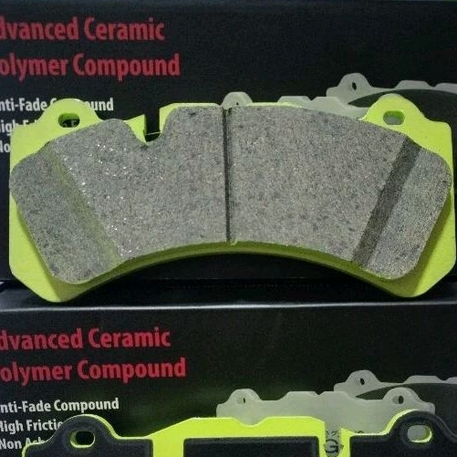 ผ้าเบรคหน้า BREMBO GT-6/cadillac-CTS-V GOOGAI SPIDER 600 C หน้าผ้าเบรค 63 มม.