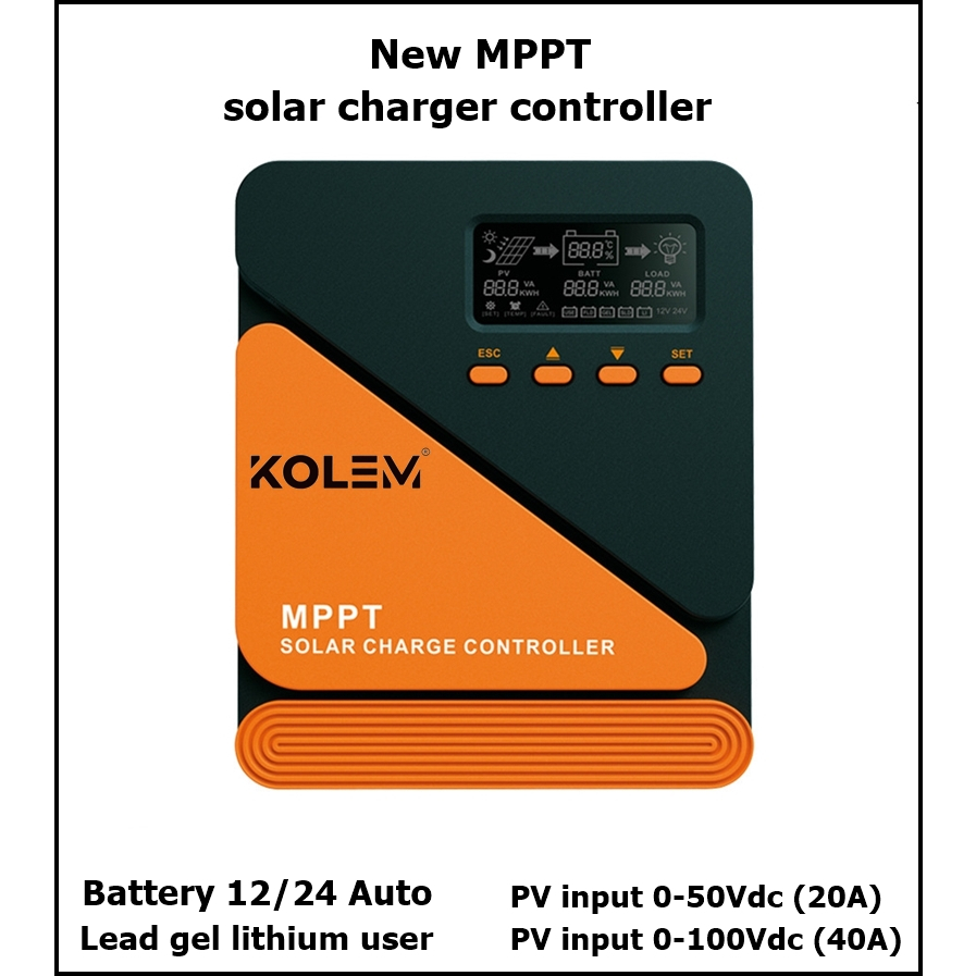 New Kolem MPPT solar charger controller