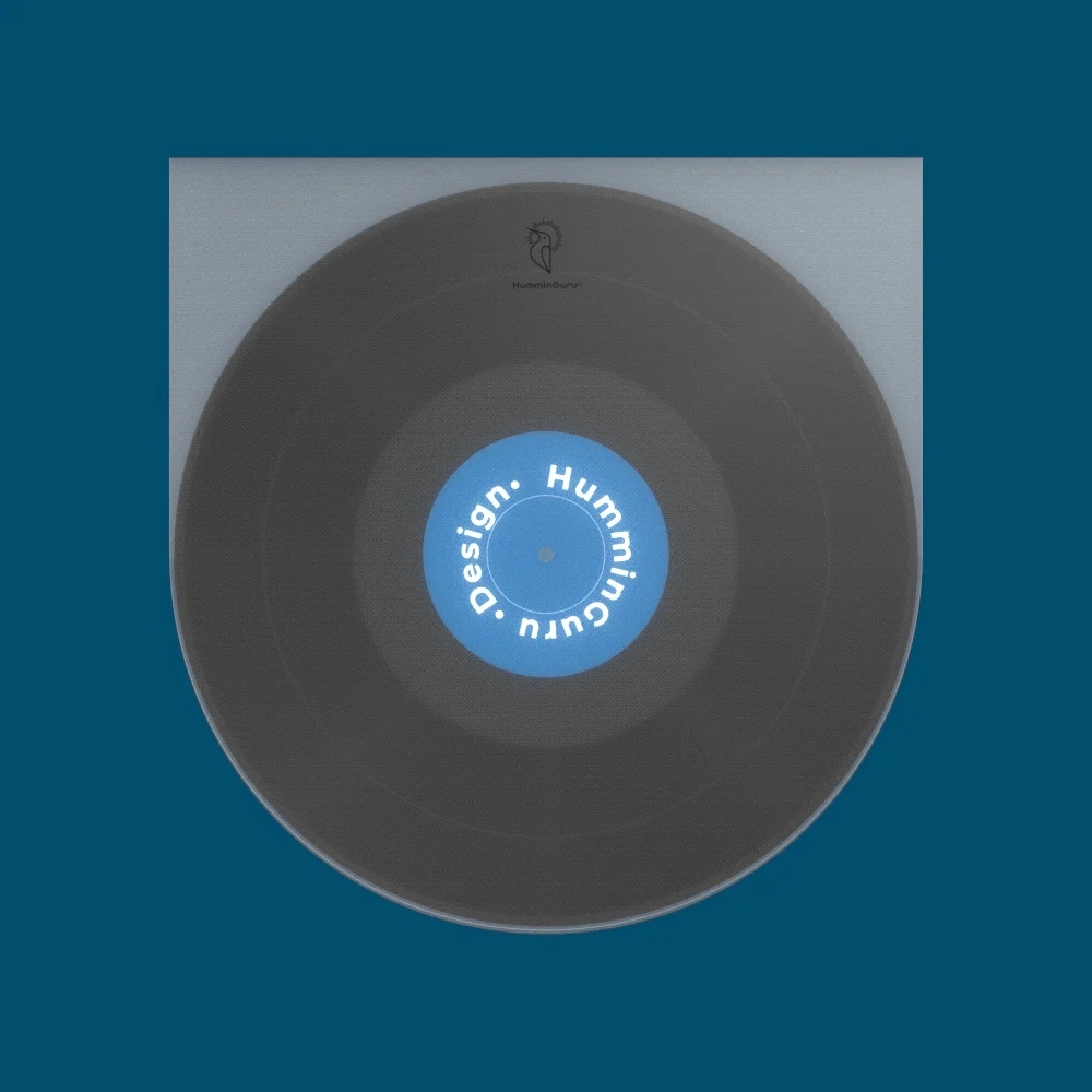 ซองในก้นโค้ง 12 นิ้ว HumminGuru Anti-Static Inner Record Sleeves (New)