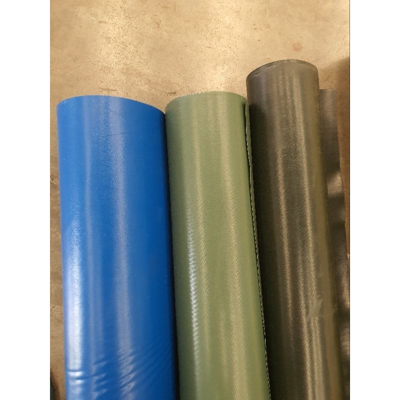 ความกว้าง 2.05ม. ผ้าใบหนา 0.5มม.ยาว 1เมตร (ตัดยาวสูงสุด 50เมตร)
