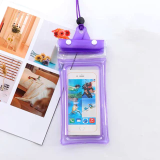 พร้อมส่ง กันน้ำ100% ซองกันน้ำโทรศัพท์สัมผัสง่าย แบบหนา งานดี ถ่ายรูปชัด สายปรับได้