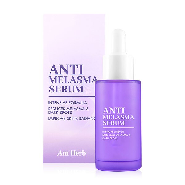Am Herb อัมเฮิร์บ AntiMelasma Serum ลดปัญหาฝ้าลึก ฝ้าตื้น ฝ้าแดด กระ จุดด่างดำ 30ml 1 ขวด