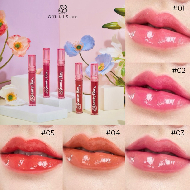 Beauty Box Melt Me Glossy Tint ลิป กลอส ทินท์ ปากฉ่ำวาว 3 g.