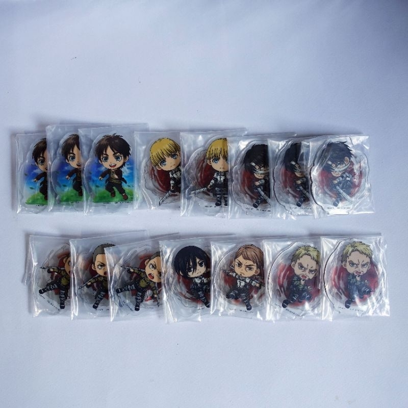 Ichiban Kuji Prize H Attack on Titan In Search of Freedom Acrylic Stand ผ่าพิภพไททัน อิจิบังคุจิ สแตนดี้