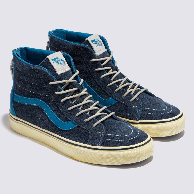 VANS SK8-HI ZIP LIBERAIDERS INDIA INK MARSHMALLOW SNEAKERS สินค้ามีประกันแท้