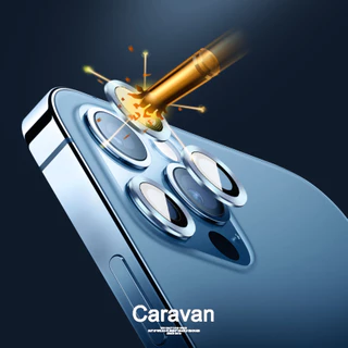Caravan Crew (1ชิ้น)ฟิล์มเลนส์กล้อง for ไอโฟน 16 11 PRO MAX 12 MINI 13 14 15 PLUS ฟิล์มเลนส์กล้อง ฟิล์มกันรอยกล้อง