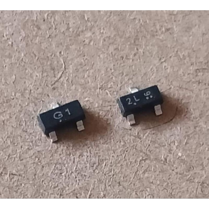 MMBT5551 / G1 NPN  MMBT5401 / 2L PNP (ห่อละ10ตัว)(ราคาห่อละ)