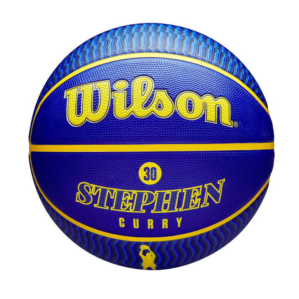 WILSON NBA Player Icon Outdoor ลูกบาสเกตบอล - Curry