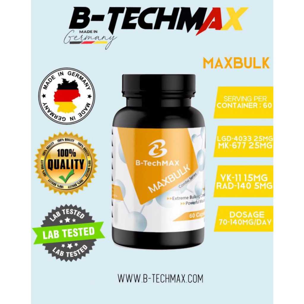 B-TechMax Sarms MaxBULK 70mg 60 caps