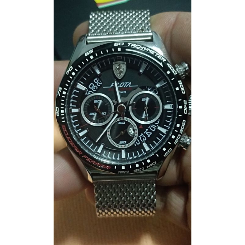 นาฬิกาข้อมือชายแท้ Ferrari SF0830826