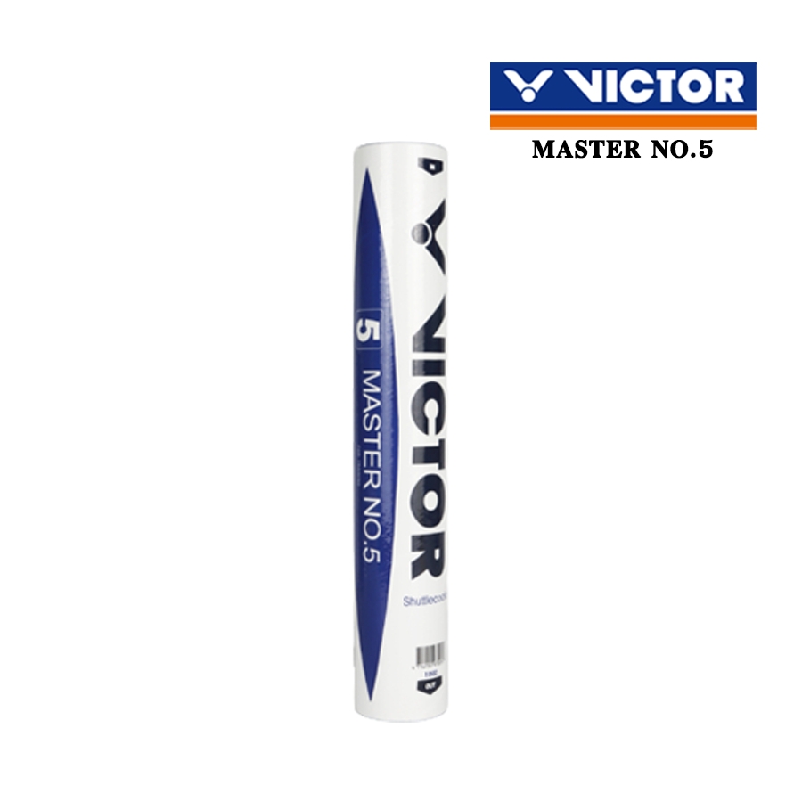 VICTOR ลูกแบดมินตัน รุ่น MASTER NO.5 ( 1 หลอด 12 ลูก )