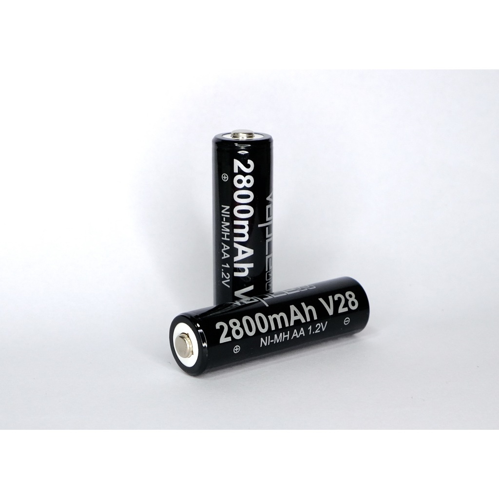2 ก้อน ถ่านชาร์จ AA Vapcell V28 1.2V Ni-MH 2800mAh ความจุสูง พร้อมให้ทดสอบ รูปที่ 6