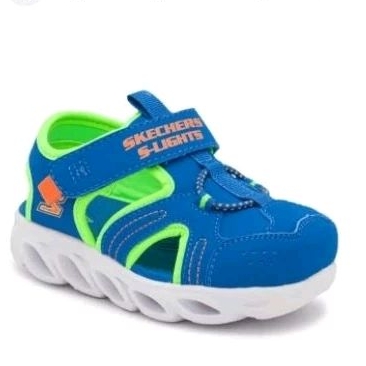 รองเท้าแตะเด็กผู้ชาย Skechers Hypno-Splash Kids’s Shoes 401680N BLLM ของเเท้ สินค้ามือสอง