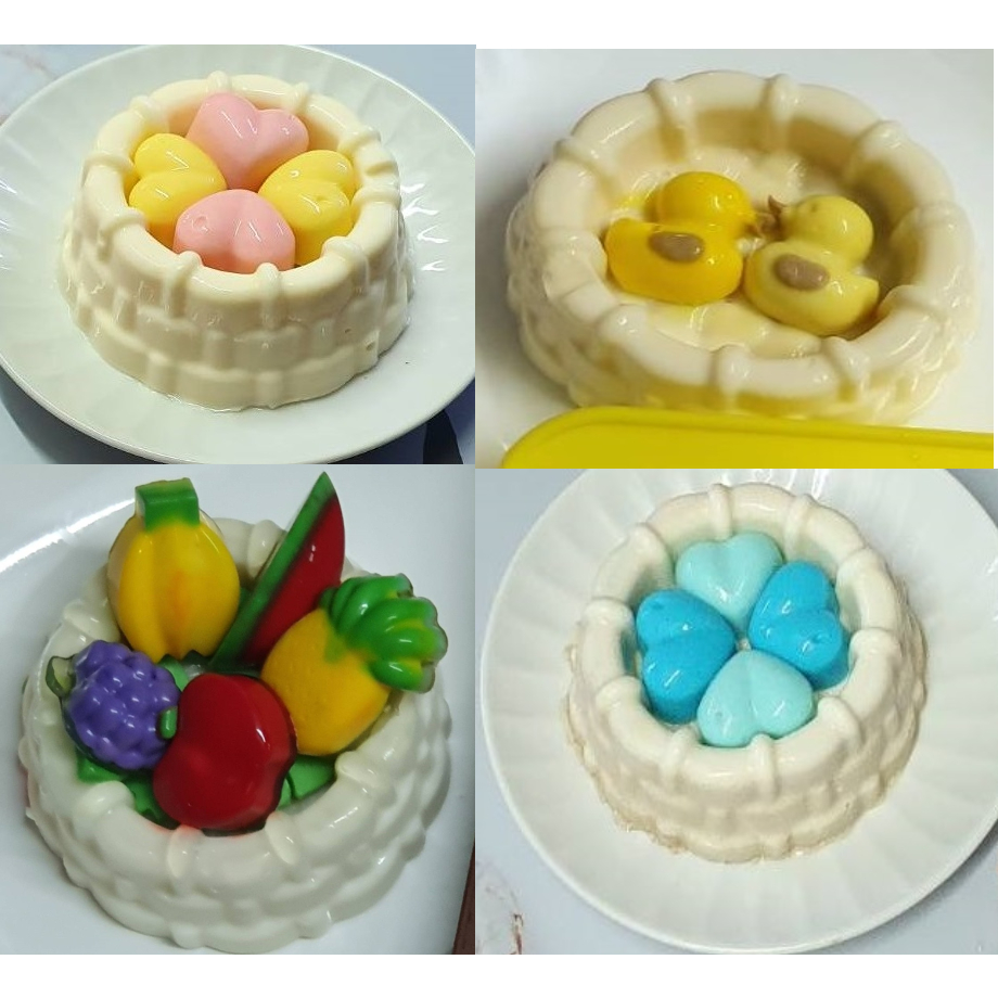 พิมพ์ซิลิโคน พิมพ์วุ้น พิมพ์วุ้นตะกร้า พิมพ์ตะกร้า พิมพ์ขนม silicone mold แม่พิมพ์ ราคา ถูกที่สุด ดีลบีเคเค แกลเลอรีภาพที่ 4