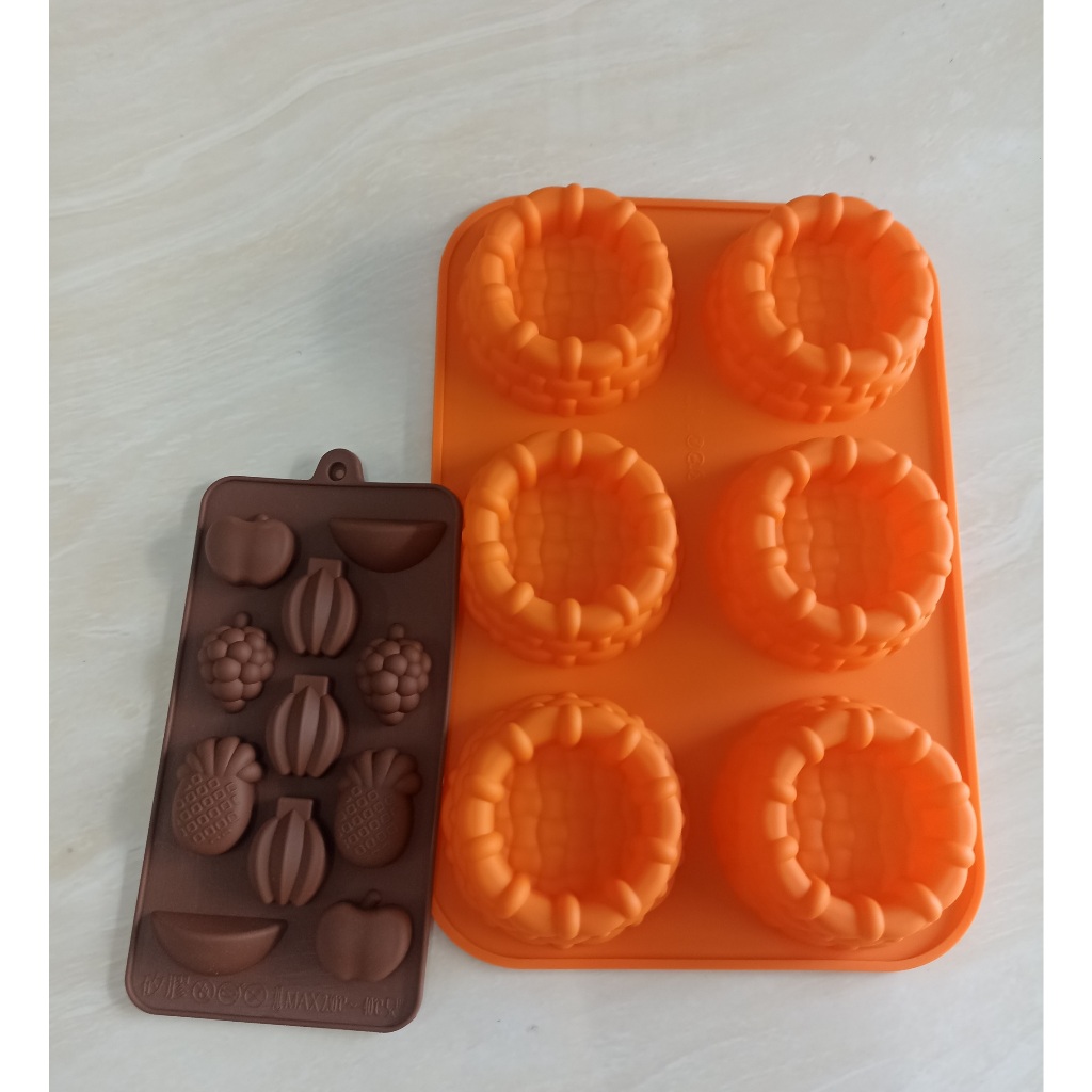 พิมพ์ซิลิโคน พิมพ์วุ้น พิมพ์วุ้นตะกร้า พิมพ์ตะกร้า พิมพ์ขนม silicone mold แม่พิมพ์ ราคา ถูกที่สุด ดีลบีเคเค แกลเลอรีภาพที่ 7