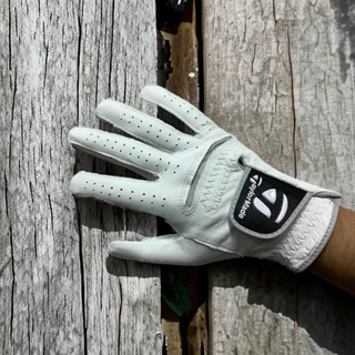 ถุงมือกอล์ฟ TaylorMade หนังแท้ นุ่ม// Genuine Cabbreta leather Golf Glove