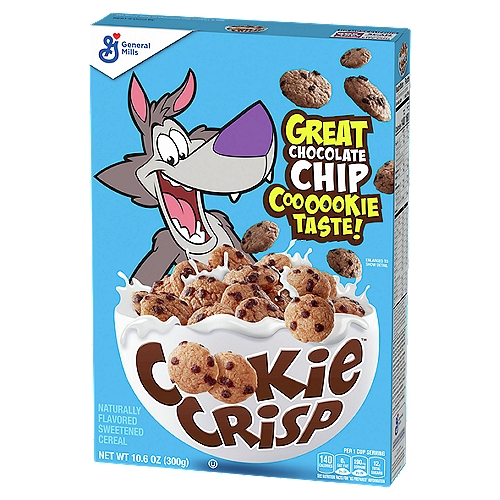 General Mills Cookie Crisp Cereal (10.6oz) 300g เจเนอรัล มิลส์ คุกกี้ คริสป ซีเรียล