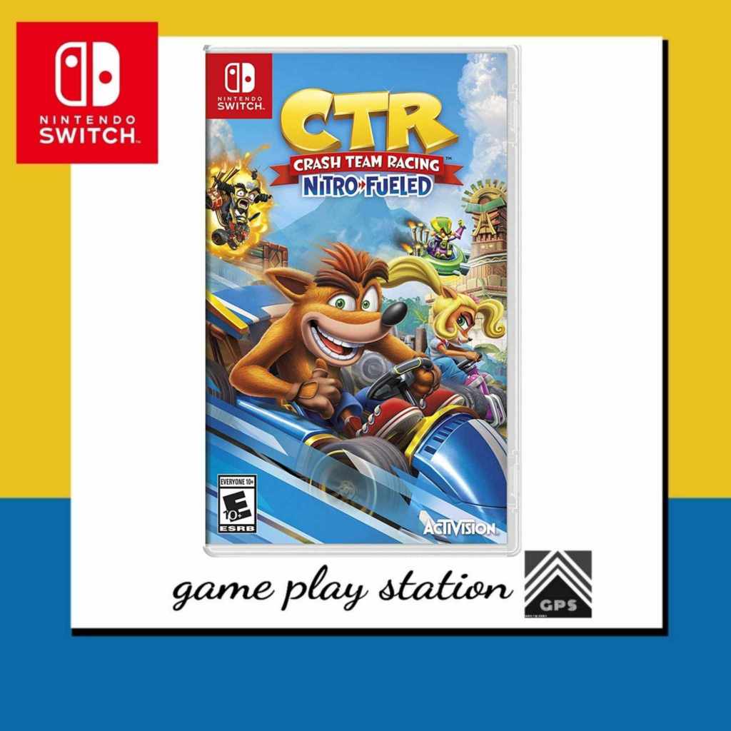 nintendo switch ctr crash team racing ( english  )