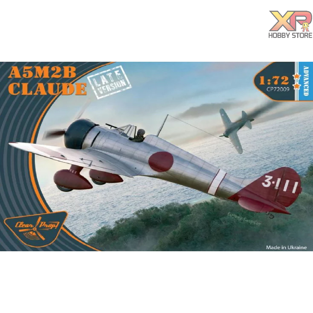 [Clear Prop Models] 1/72: A5M2B CLAUDE (late version) (CP 72009)