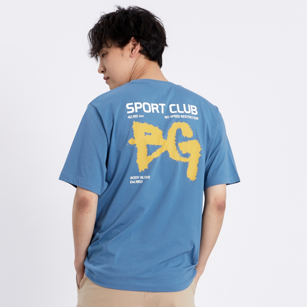 BODY GLOVE Men's SC Workout T-Shirt เสื้อยืดแขนสั้น ผู้ชาย ลาย BG