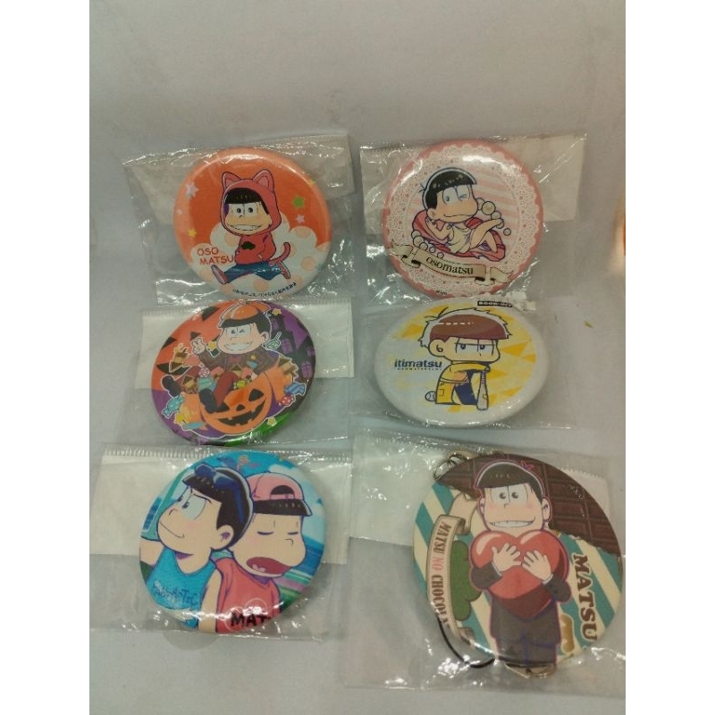 เข็มกลัดOsomatsu น้องแฝด 6 สุดกวนจากญี่ปุ่น