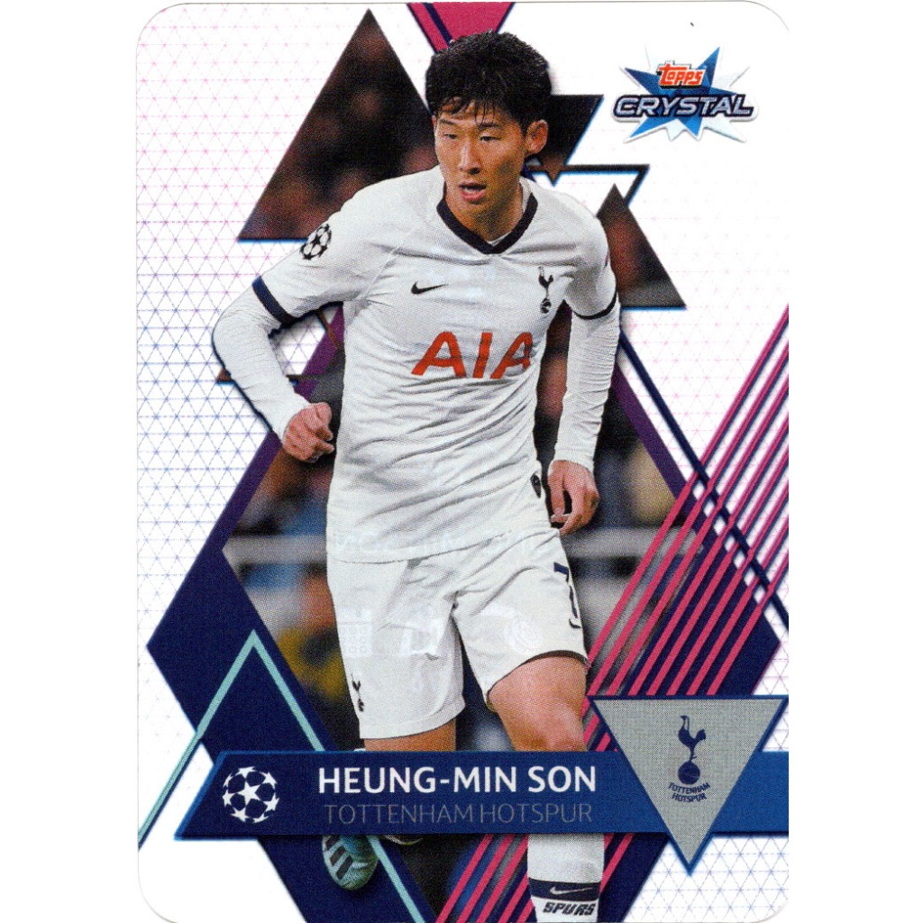 Heung-Min Son Tottenham Hotspur 2019 Topps Crystal UCL#53
