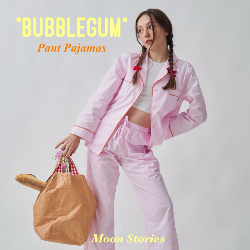 🫧[New in] Bubblegum pant pajamas 🛼 ชุดนอนสาวก Y2K 💋📺